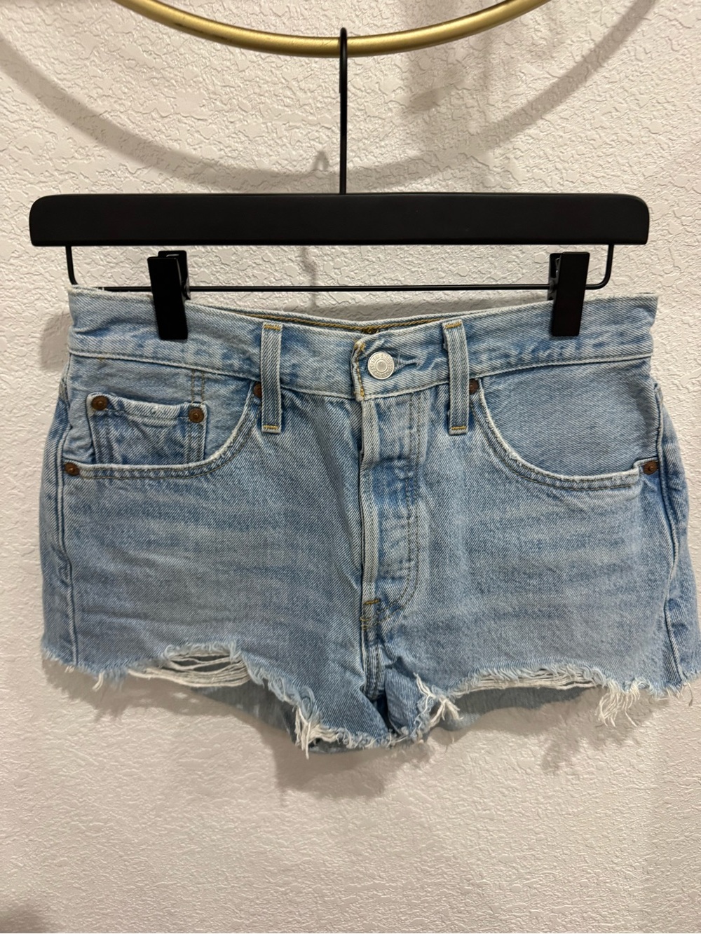 Levi’s Light Blue Denim Cutoff Women's Shorts